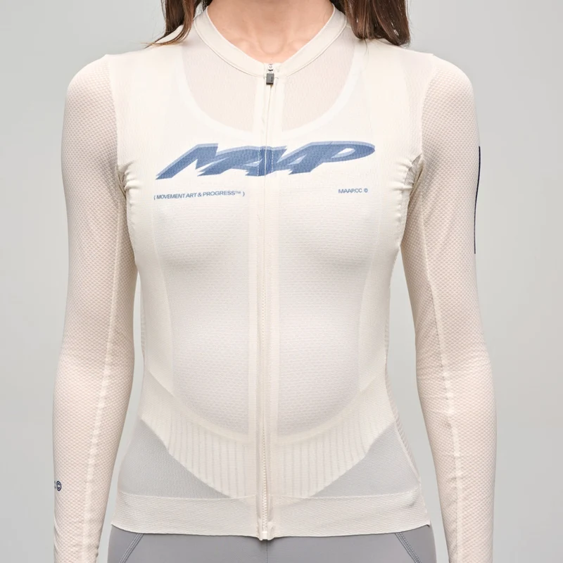 Maglia maniche lunghe donna Maap Blaze Pro Air 3.0 - Beige