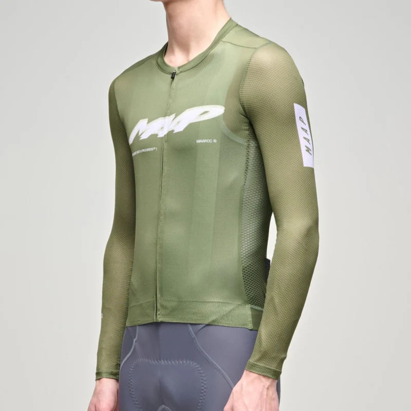 Maglia maniche lunghe Maap Blaze Pro Air 3.0 - Verde