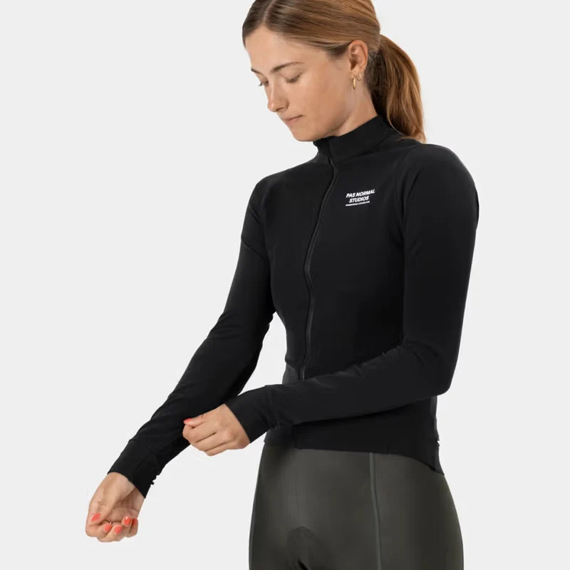 Maglia donna maniche lunghe Pas Normal Studios Mechanism Thermal - Nero