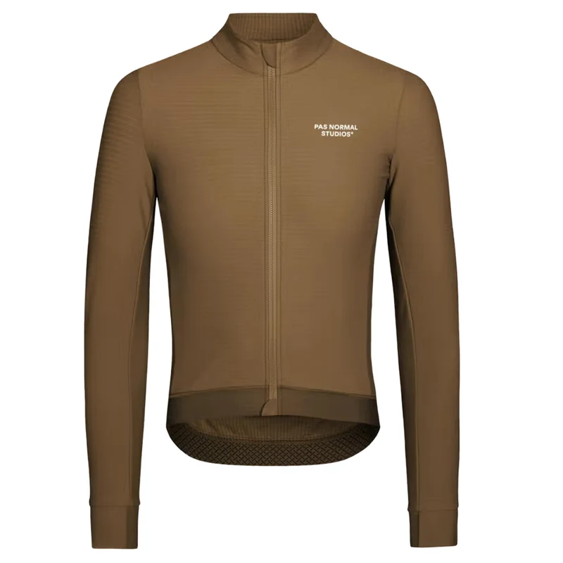 Maglia maniche lunghe Pas Normal Studios Essential - Marrone