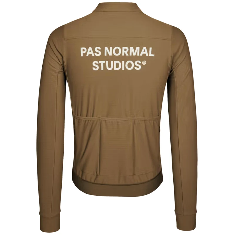 Maglia maniche lunghe Pas Normal Studios Essential - Marrone