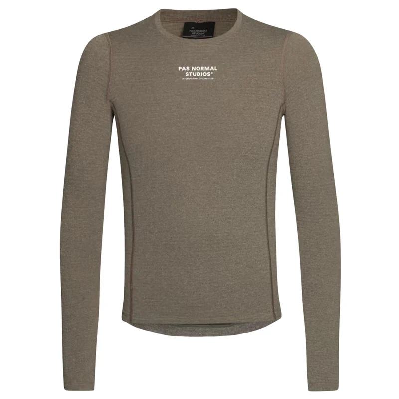 Maglia intima maniche lunghe Pas Normal Studios Thermal - Marrone