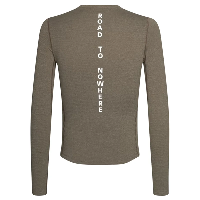 Maglia intima maniche lunghe Pas Normal Studios Thermal - Marrone