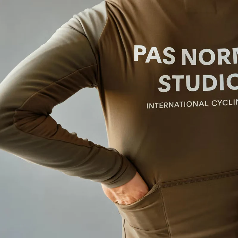 Maglia donna maniche lunghe Pas Normal Studios Mechanism Thermal - Marrone