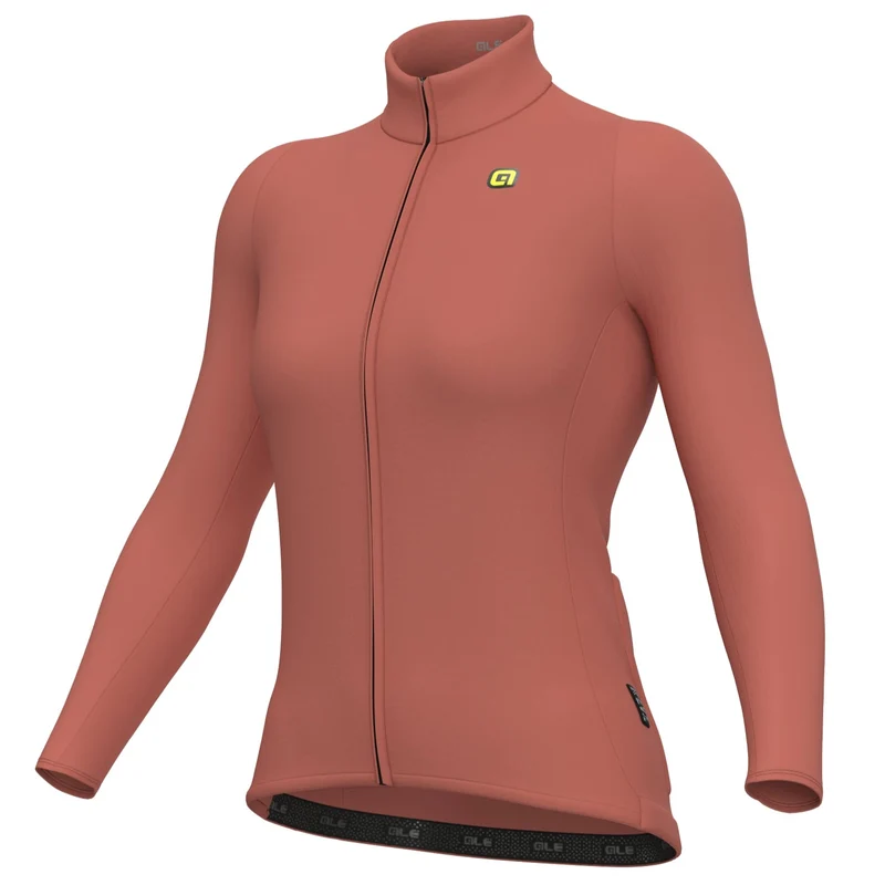 Maglia maniche lunghe donna Ale R-EV1 Warm Race 2.0 - Arancio