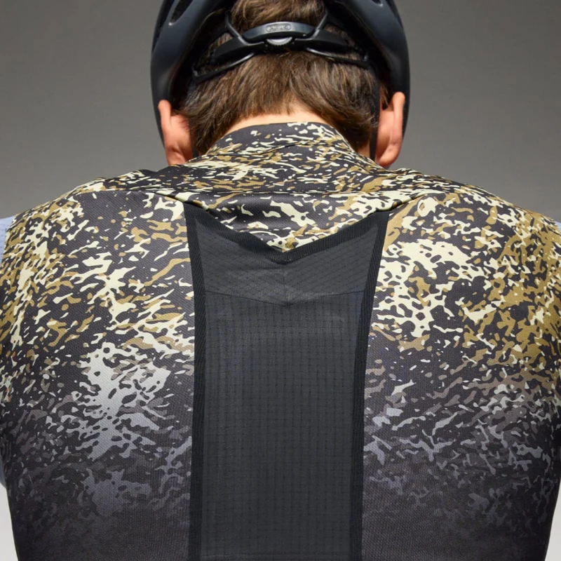 Gilet Q36.5 Gregarius Hybrid Alpi Camo - Nero