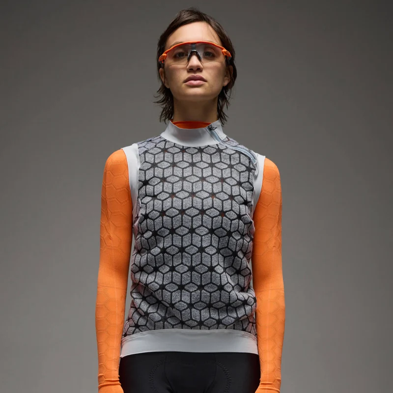 Maglia intima senza maniche Q36.5 Bullet Proof - Grigio