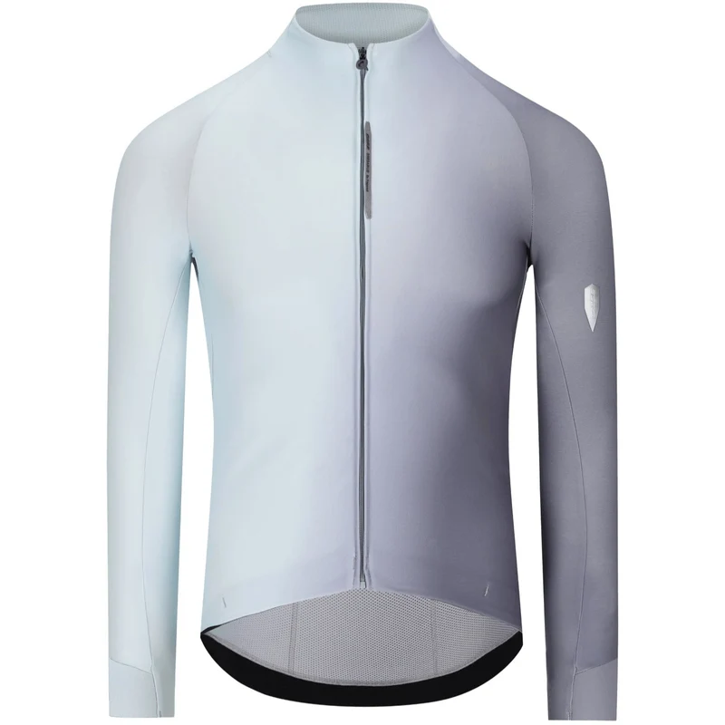 Maglia maniche lunghe Q36.5 Gregarius Hybrid Big Fade - Blu