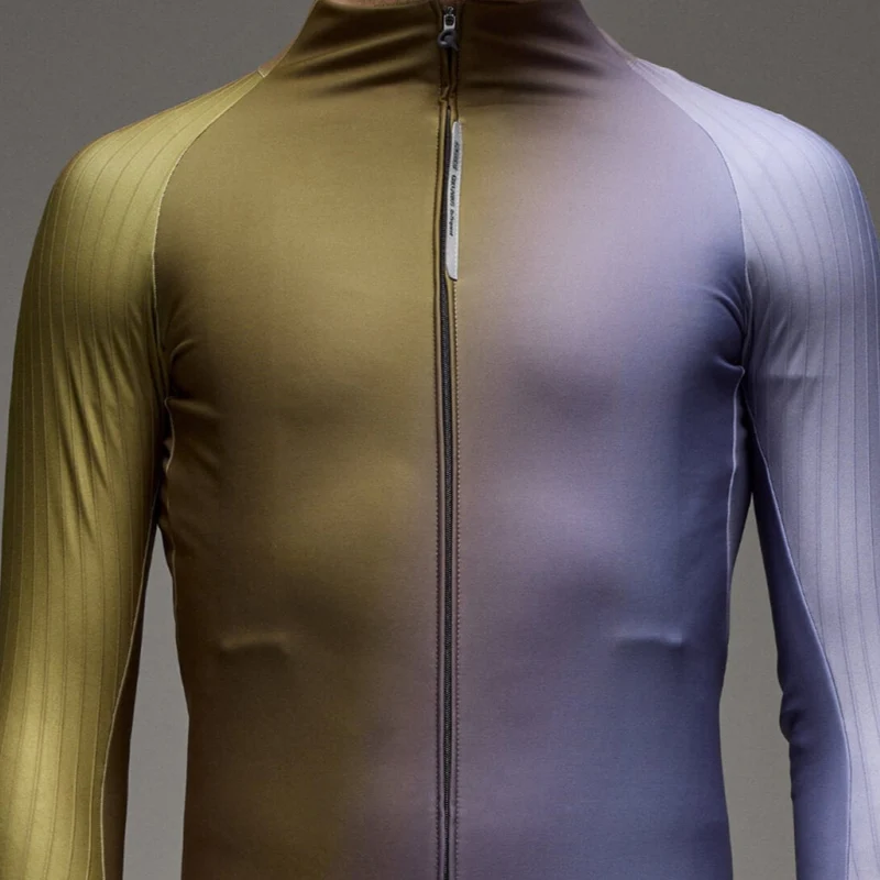 Maglia maniche lunghe Q36.5 Gregarius Hybrid Big Fade - Verde