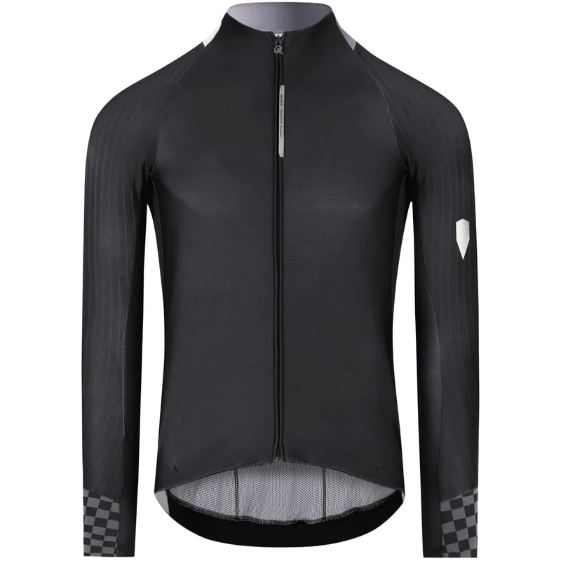 Maglia maniche lunghe Q36.5 Gregarius Hybrid Collar Fade - Nero