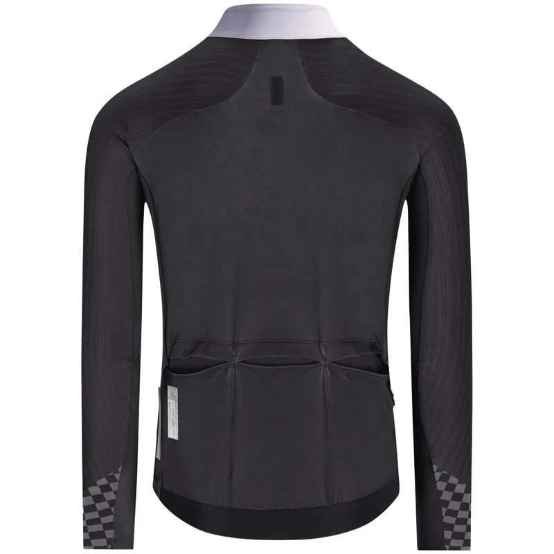 Maglia maniche lunghe Q36.5 Gregarius Hybrid Collar Fade - Nero