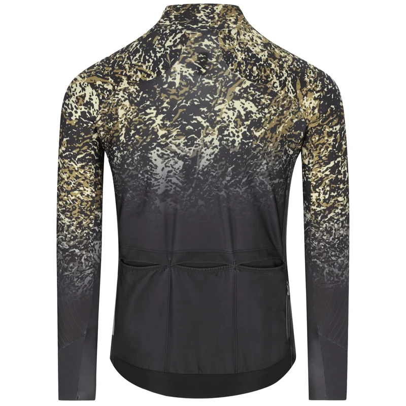 Maglia maniche lunghe Q36.5 Gregarius Hybrid Alpi Camo - Nero