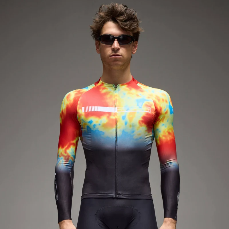 Maglia maniche lunghe Q36.5 Gregarius Hybrid Light Veloce Club - Nero