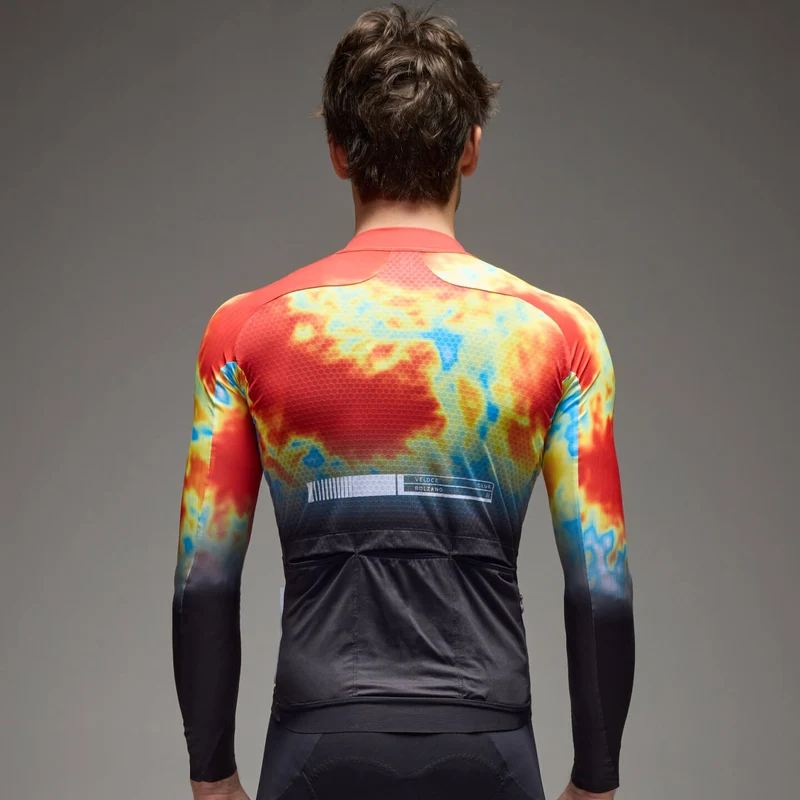 Maglia maniche lunghe Q36.5 Gregarius Hybrid Light Veloce Club - Nero