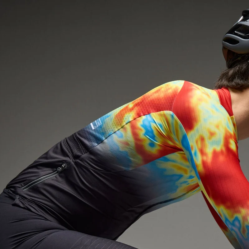Maglia maniche lunghe Q36.5 Gregarius Hybrid Light Veloce Club - Nero