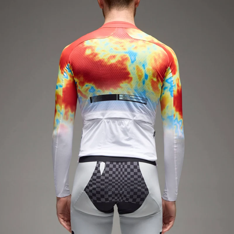 Maglia maniche lunghe Q36.5 Gregarius Hybrid Light Veloce Club - Bianco