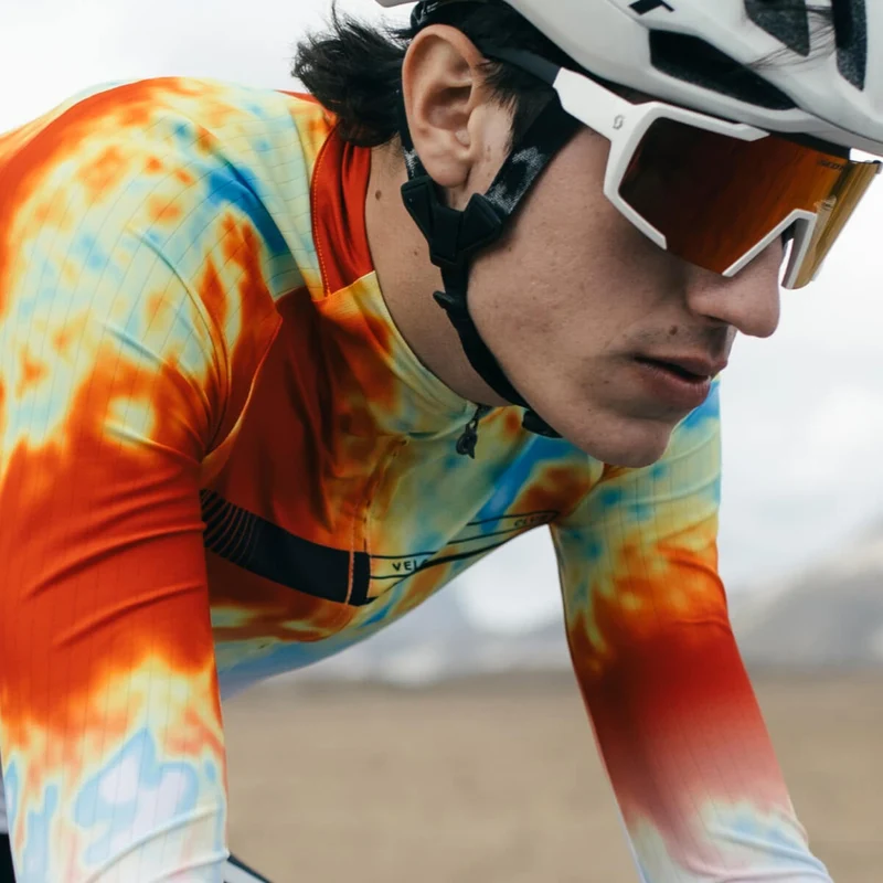 Maglia maniche lunghe Q36.5 Gregarius Hybrid Light Veloce Club - Bianco