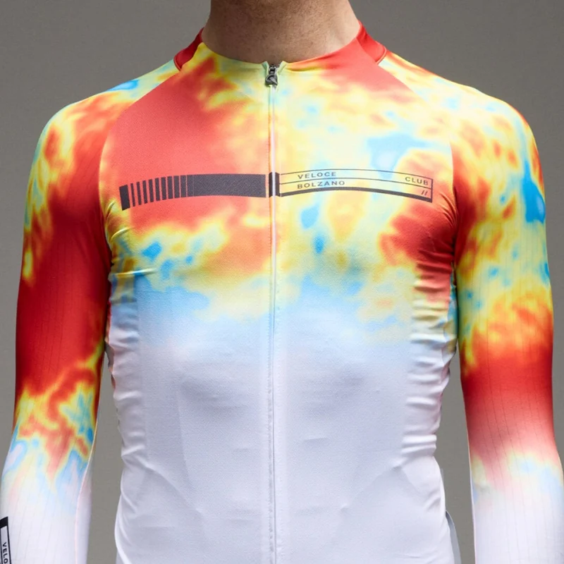 Maglia maniche lunghe Q36.5 Gregarius Hybrid Light Veloce Club - Bianco