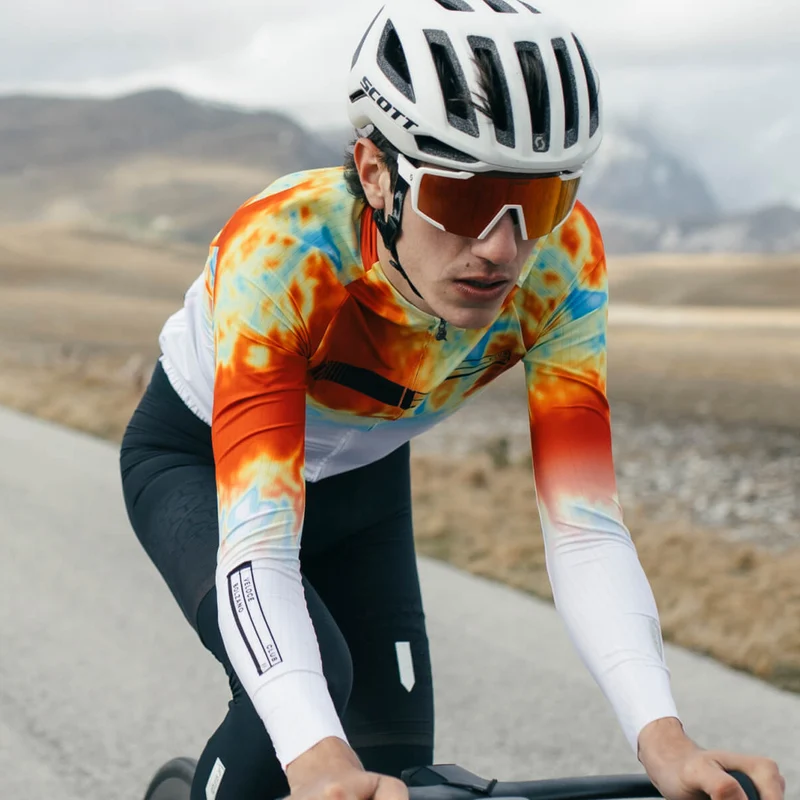 Maglia maniche lunghe Q36.5 Gregarius Hybrid Light Veloce Club - Bianco