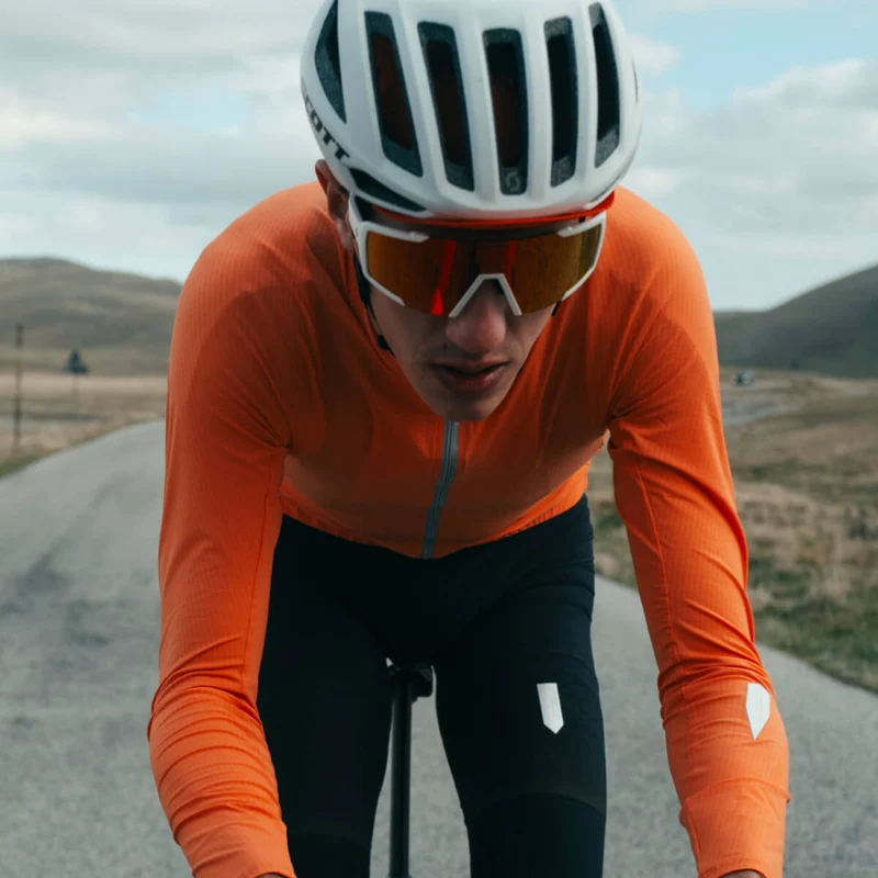 Maglia maniche lunghe Q36.5 Dottore Pro - Arancio
