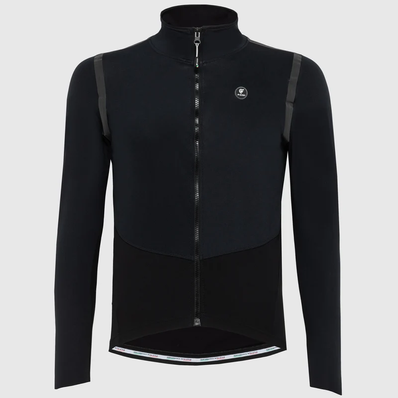 Maglia maniche lunghe Pissei Primapelle Wind - Nero