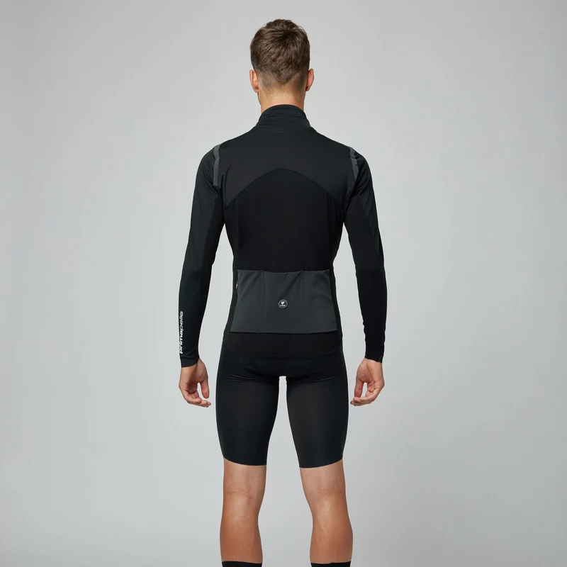 Maglia maniche lunghe Pissei Primapelle Wind - Nero
