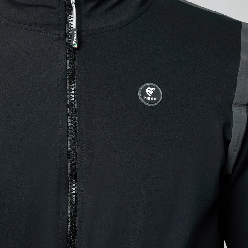 Maglia maniche lunghe Pissei Primapelle Wind - Nero