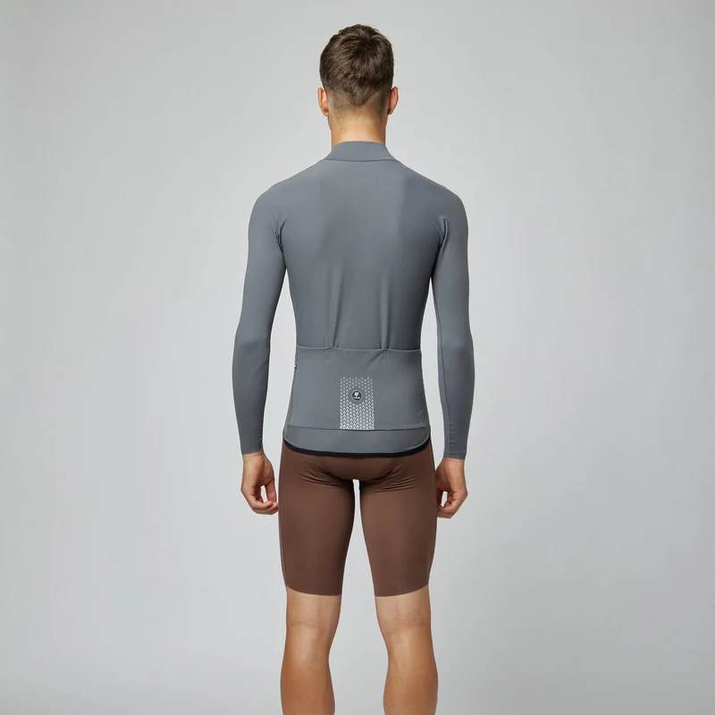 Maglia maniche lunghe Pissei Primapelle - Grigio