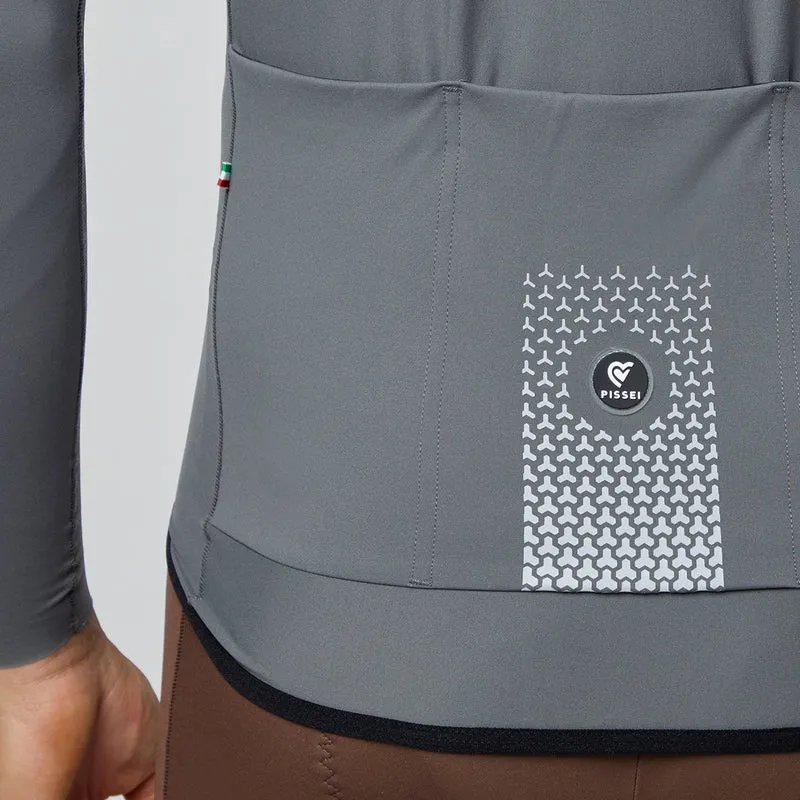 Maglia maniche lunghe Pissei Primapelle - Grigio