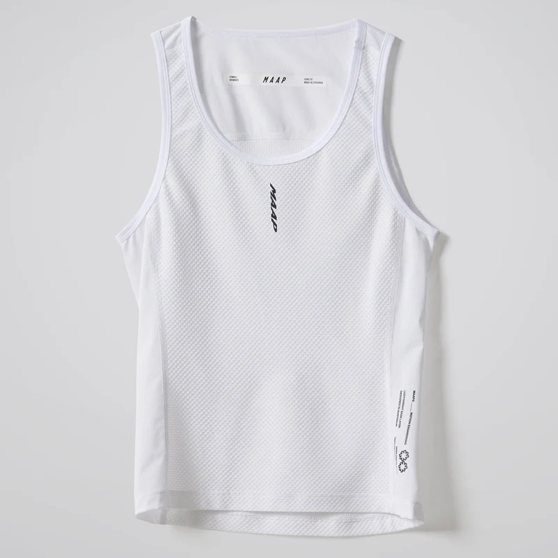 Maglia intima senza maniche donna Maap Team Midweight - Bianco