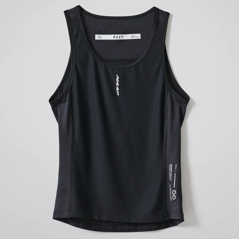 Maglia intima senza maniche donna Maap Team Midweight - Nero
