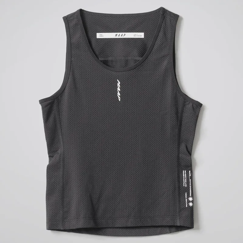 Maglia intima senza maniche donna Maap Team Mesh - Nero