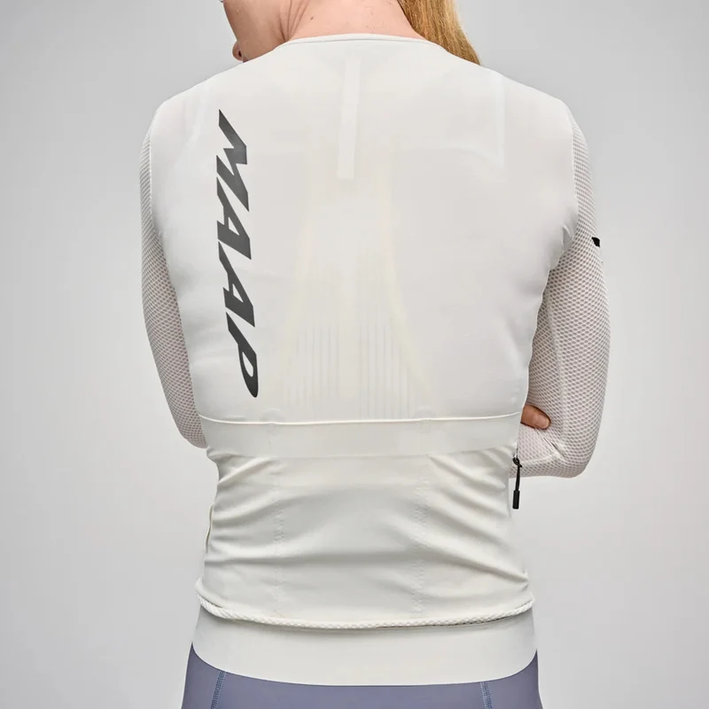 Maglia maniche lunghe donna Maap Emerge - Bianco