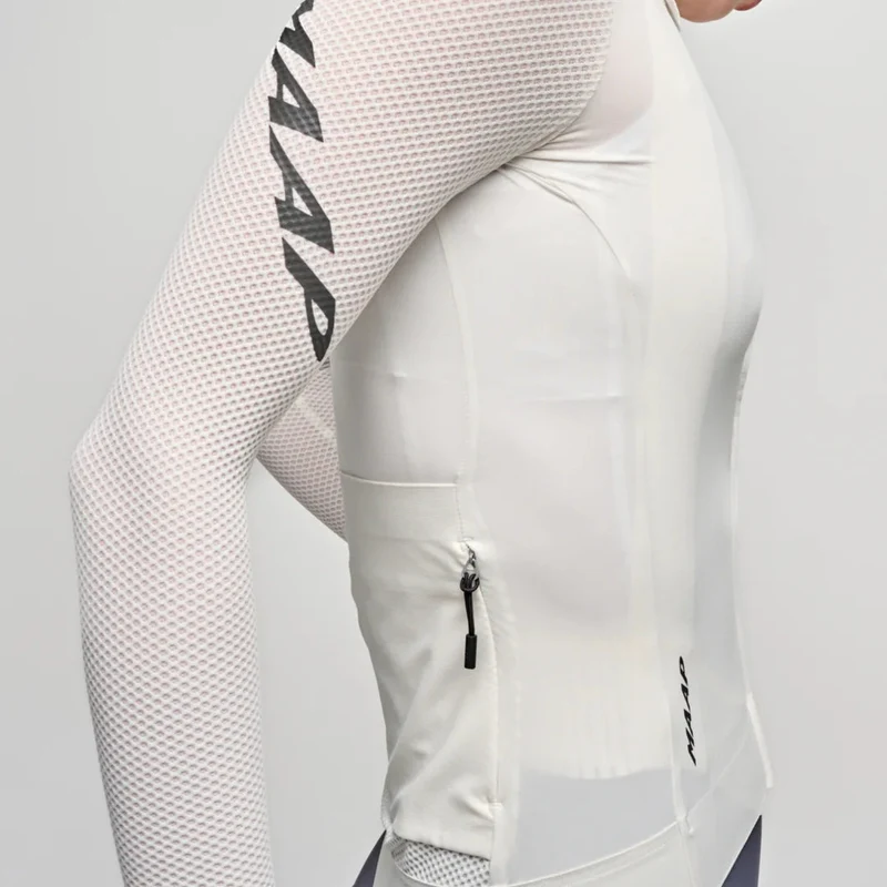 Maglia maniche lunghe donna Maap Emerge - Bianco