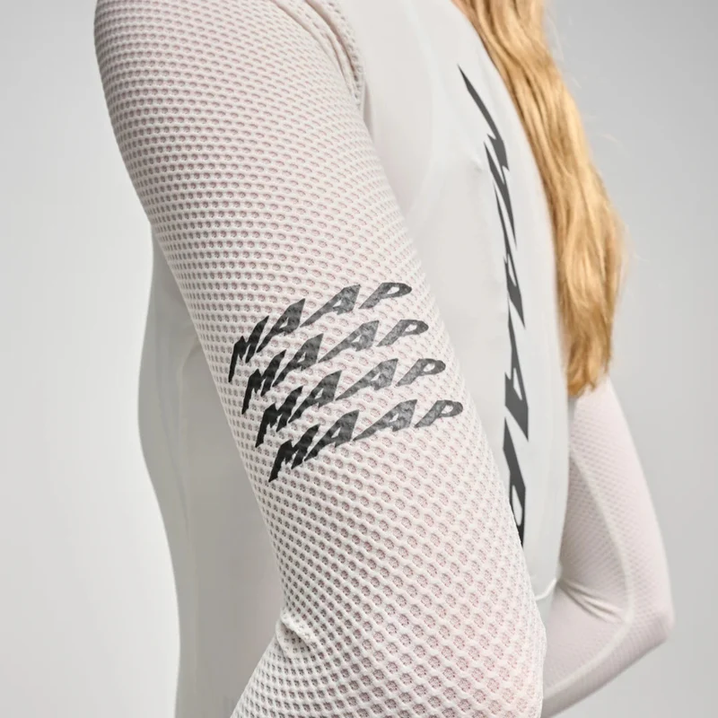 Maglia maniche lunghe donna Maap Emerge - Bianco