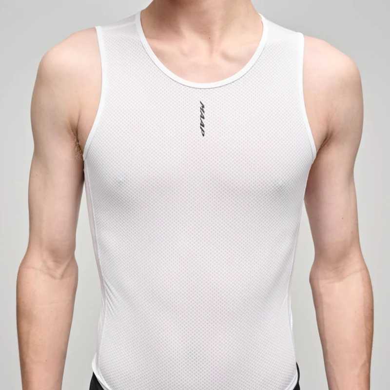 Maglia intima senza maniche Maap Team Mesh - Bianco