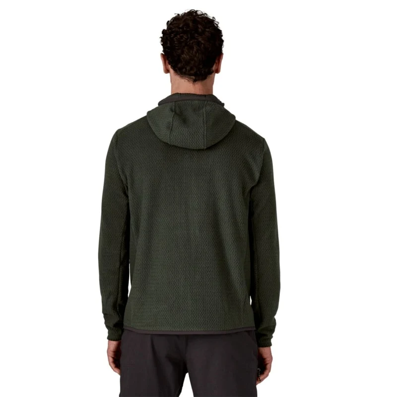Felpa Patagonia R1 Air Full-Zip - Verde scuro