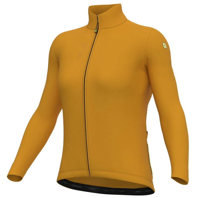 Maglia maniche lunghe donna Ale Pragma Fondo 3.0 - Giallo
