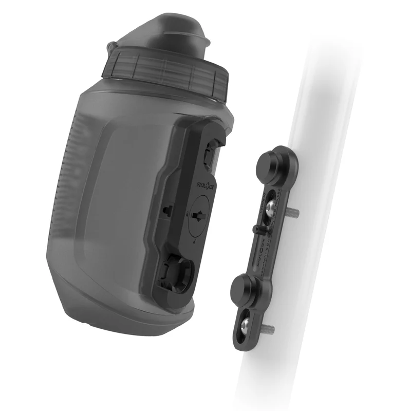 Borraccia Fidlock Twist 550 + bike base - Smoke