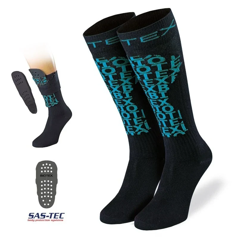 Calze Biotex con Protezione - Nero Blu