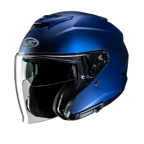CASCO JET HJC I31 SEMI BLU OPACO
