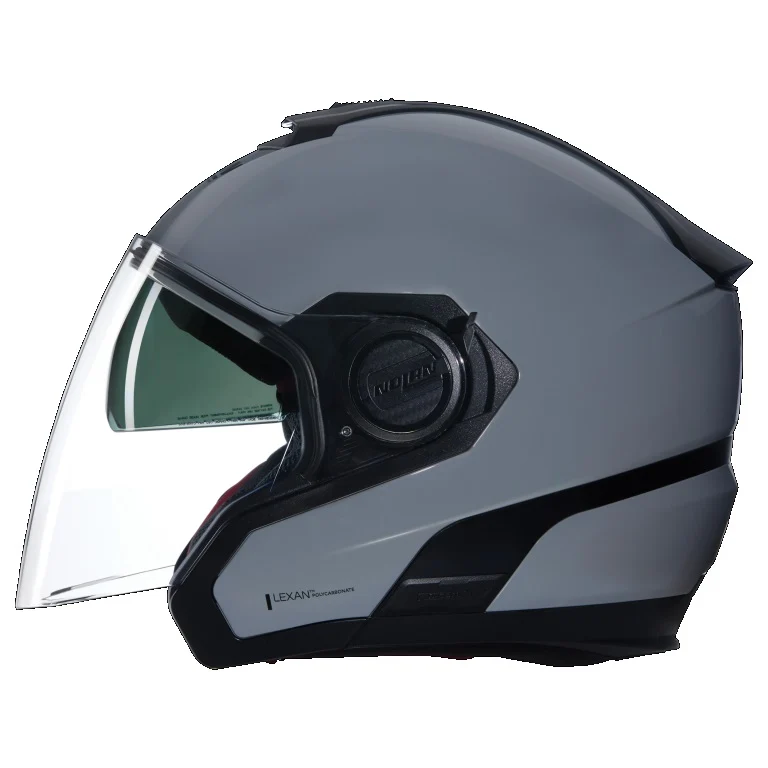 CASCO JET NOLAN N40-5 OMOL.06 CLASSICO 303 GRIGIO LUCIDO
