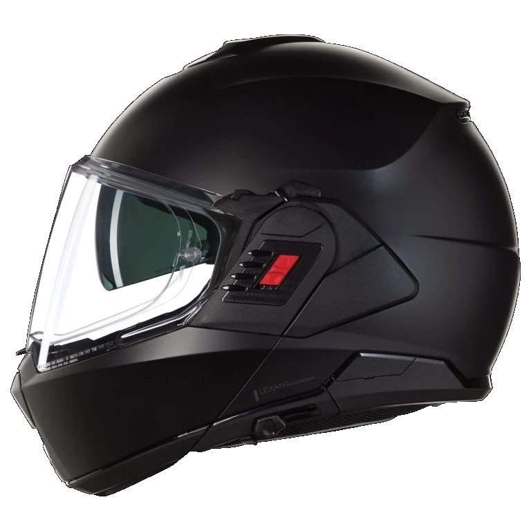 CASCO REVERS NOLAN N120-1 CLASSICO 302 NERO OPACO FLIP UP