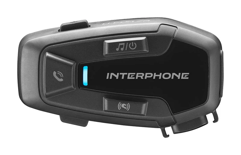 KIT INTERFONO SINGOLO BT.INTERPHOUCOM7R REMOVIBILE DA CASCO