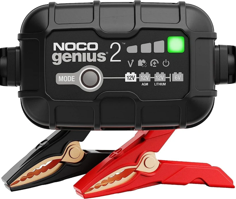 CARICABATTERIA + MANTENITORE 6V - 12V 2A NOCO GENIUS