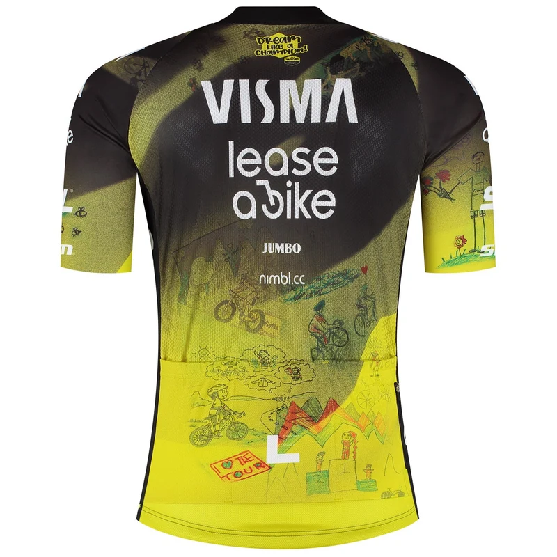 Maglia Team Visma Lease a bike 2026 Dream Like a Champion - Tdff