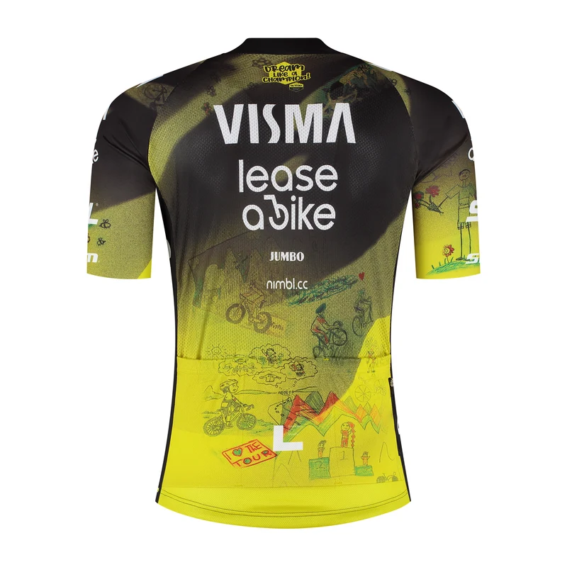 Maglia bambino Team Visma Lease a bike 2026 Dream Like a Champion - Tdff