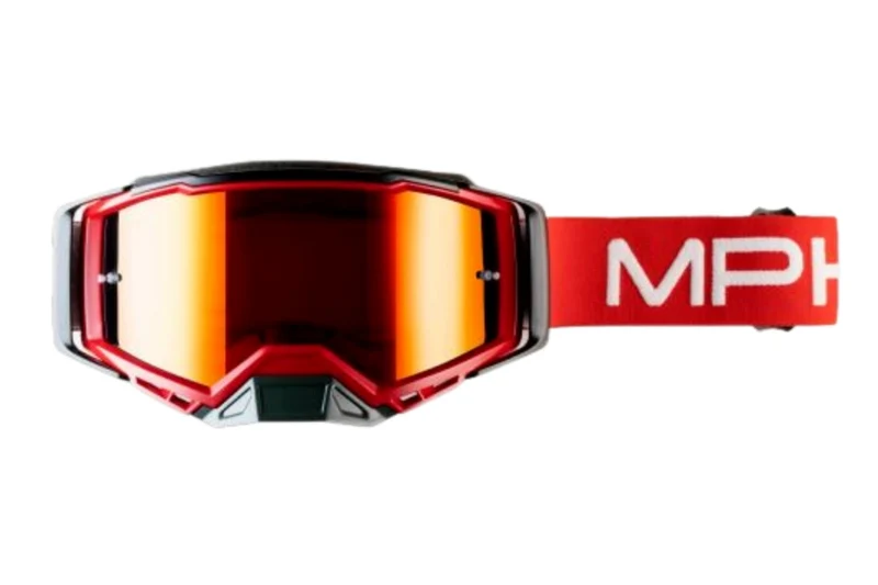 MASCHERA MPH OFF-ROAD PRORACE ROSSO-BIANCO