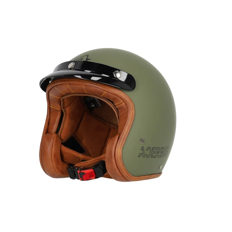 CASCO JET ACERBIS SKODELA 2206 VERDE MILITARE