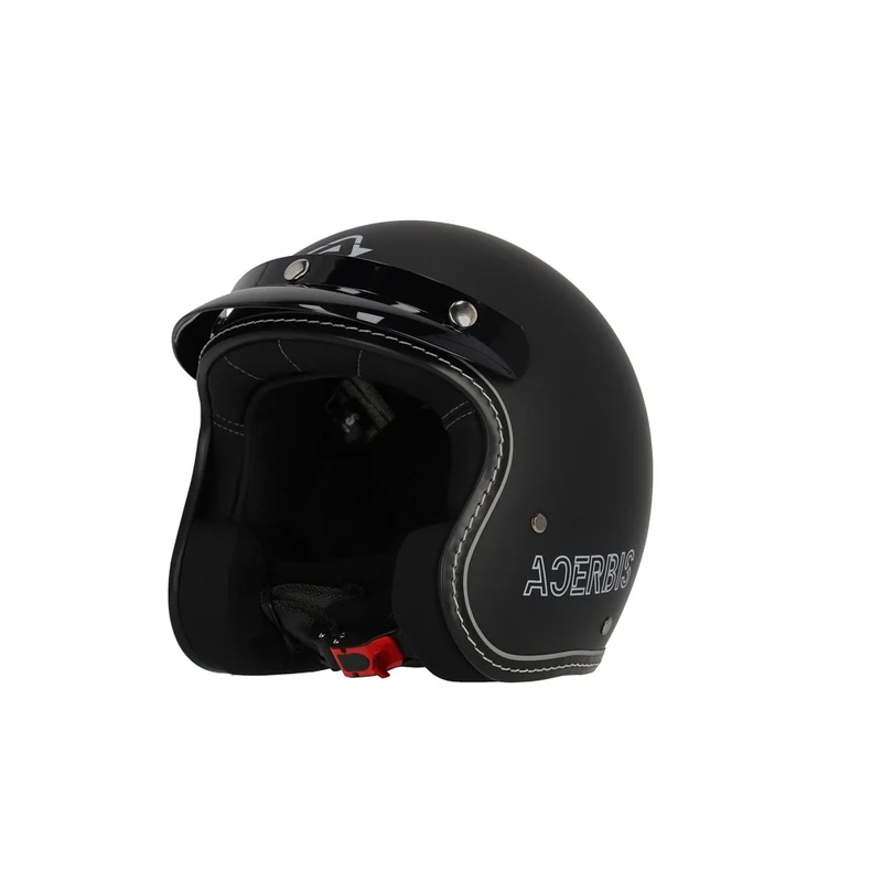 CASCO JET ACERBIS SKODELA 2206 NERO OPACO